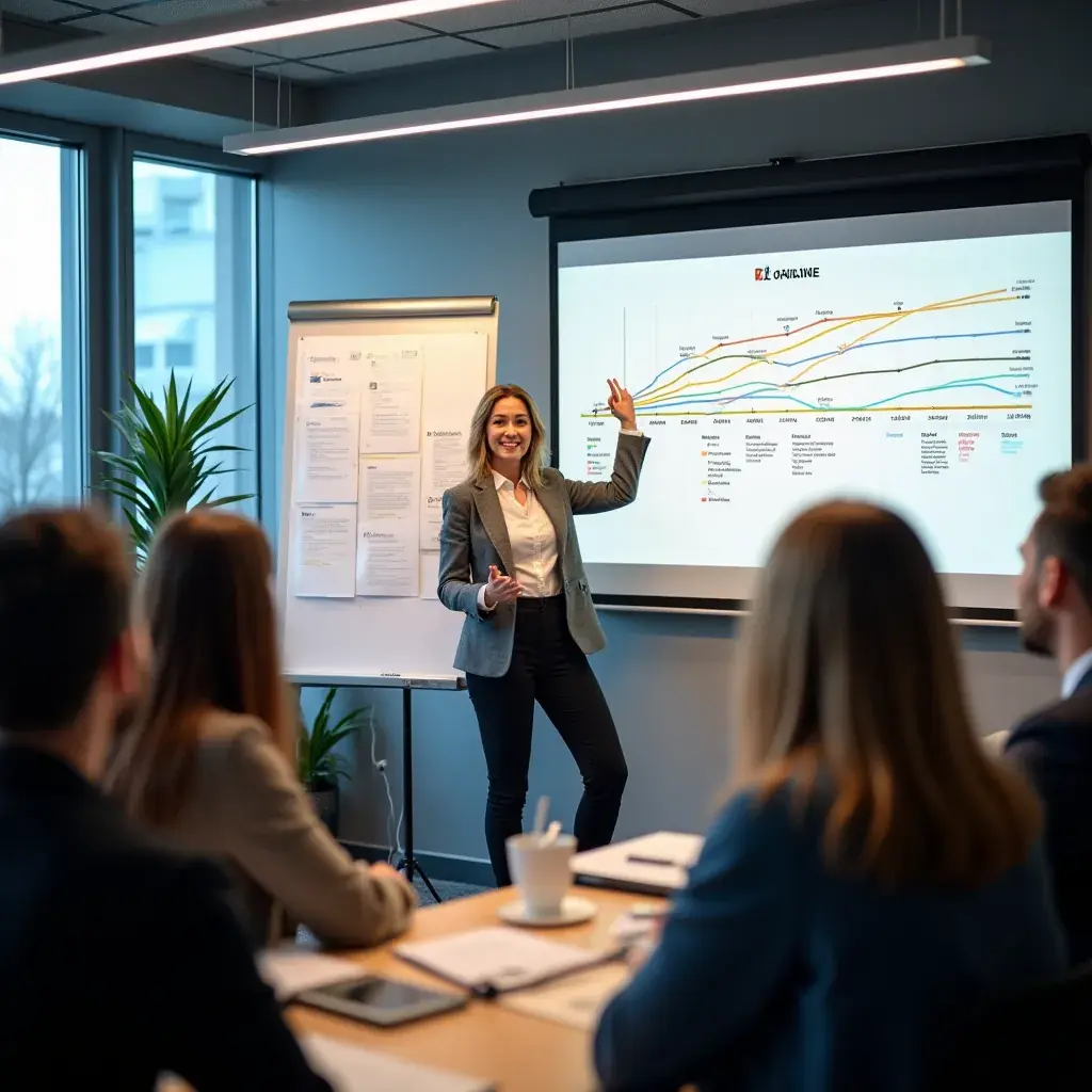 Professional team collaboration